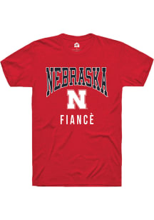 Rally Nebraska Cornhuskers Red Fiancé Short Sleeve T Shirt