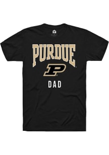 Rally Purdue Boilermakers Black Dad Short Sleeve T Shirt