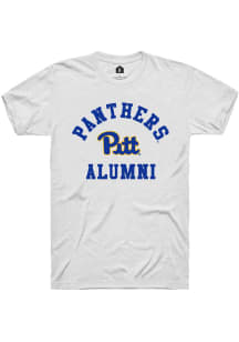 Rally Pitt Panthers White Alumni Arch Short Sleeve T Shirt