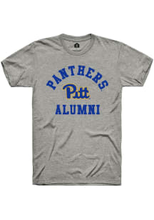 Rally Pitt Panthers Grey Alumni Arch Short Sleeve T Shirt