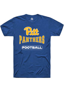 Rally Pitt Panthers Blue Football Short Sleeve T Shirt