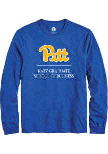 Rally Pitt Panthers Blue Katz Graduate School of Business Long Sleeve T Shirt