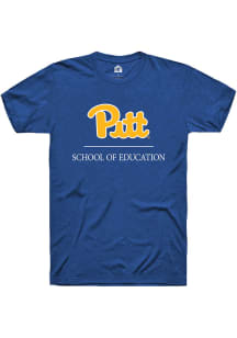 Rally Pitt Panthers Blue School of Education Short Sleeve T Shirt