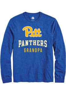 Rally Pitt Panthers Blue Grandpa Long Sleeve T Shirt