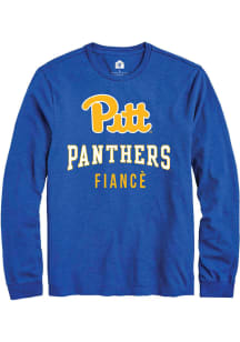 Rally Pitt Panthers Blue Fiancé Long Sleeve T Shirt
