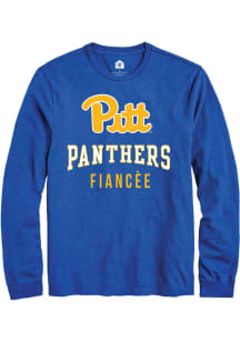 Rally Pitt Panthers Blue Fiancée Long Sleeve T Shirt