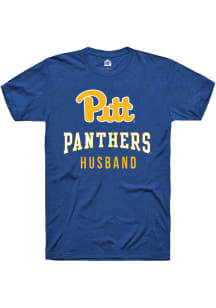 Rally Pitt Panthers Blue Husband Short Sleeve T Shirt