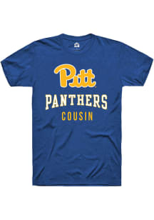 Rally Pitt Panthers Blue Cousin Short Sleeve T Shirt