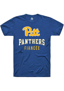 Rally Pitt Panthers Blue Fiancée Short Sleeve T Shirt