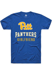 Rally Pitt Panthers Blue Girlfriend Short Sleeve T Shirt