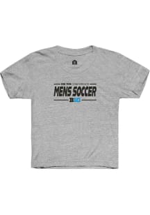 Youth Big Ten Grey Rally Mens Soccer Short Sleeve T-Shirt