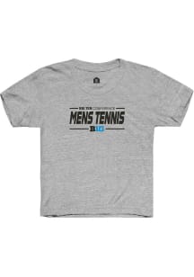 Youth Big Ten Grey Rally Mens Tennis Short Sleeve T-Shirt