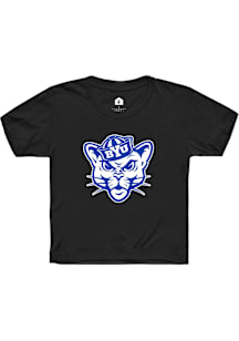 Rally BYU Cougars Youth Black Alt Logo Short Sleeve T-Shirt