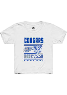 Rally BYU Cougars Youth White Retro Short Sleeve T-Shirt
