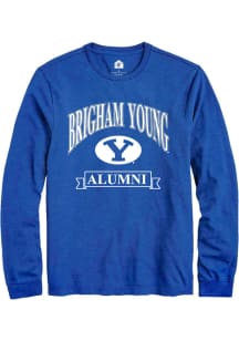 Rally BYU Cougars Blue Alumni Banner Long Sleeve T Shirt