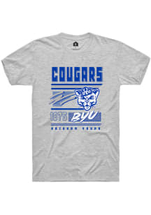Rally BYU Cougars White Retro Short Sleeve T Shirt