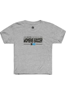 Youth Big Ten Grey Rally Womens Soccer Short Sleeve T-Shirt