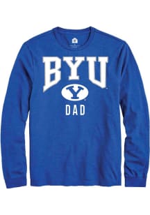 Rally BYU Cougars Blue Dad Long Sleeve T Shirt