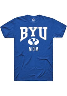 Rally BYU Cougars Blue Mom Short Sleeve T Shirt