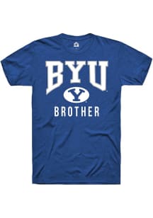 Rally BYU Cougars Blue Brother Short Sleeve T Shirt