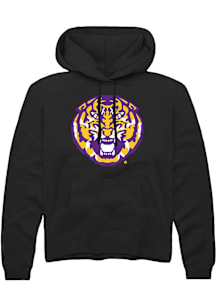 Summit Sportswear LSU Tigers Mens Black Alt Logo Long Sleeve Hoodie