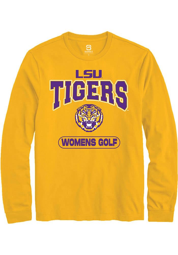 Summit Sportswear LSU Tigers Womens Golf Long Sleeve T Shirt