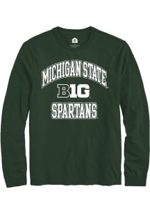 Mens Michigan State Spartans Green Rally No 1 Tee