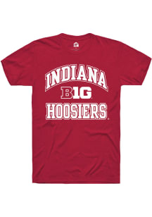 Indiana Hoosiers Red Rally No 1 Short Sleeve T Shirt