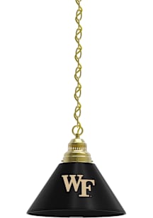 Wake Forest Demon Deacons Single Gold Billiard Lamp