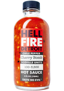 Hell Fire Detroit Cherry Bomb Hot Sauce 4oz