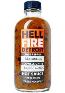 Hell Fire Detroit Manzana Hot Sauce 4oz