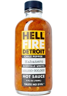 Hell Fire Detroit Habanero Hot Sauce 4oz