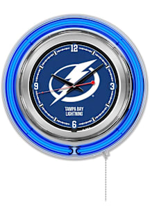 Tampa Bay Lightning Double Neon Wall Clock