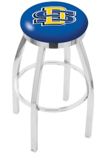 South Dakota State Jackrabbits Chrome Pub Stool -