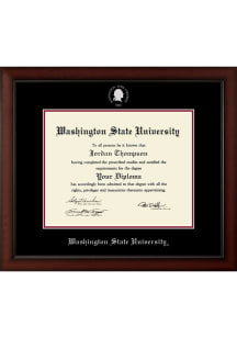 Washington State Cougars Paxton Diploma Picture Frame