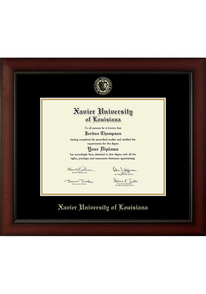 Xavier Musketeers Paxton Diploma Picture Frame