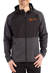 Cutter and Buck Idaho State Bengals Mens Black Vault Peshastin Long Sleeve Full Zip Jacket