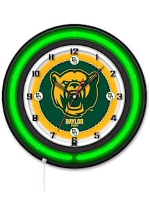 Baylor Bears 19in Neon Wall Clock