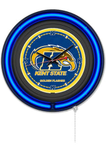 Kent State Golden Flashes Double Neon Wall Clock