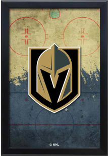 Vegas Golden Knights Snap Frame LED Sign - Black