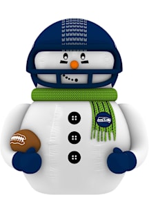 Seattle Seahawks Navy Blue Outdoor Inflatable Snowman