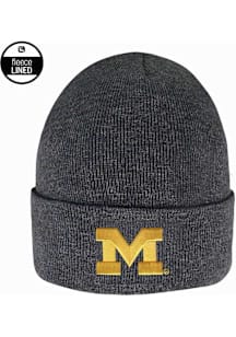 LogoFit Michigan Wolverines Dark Grey South Pole Mens Knit Hat