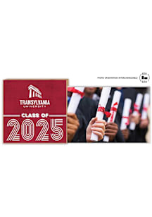 Transylvania Pioneers Class of 2025 unique photo frame Picture Frame - Crimson