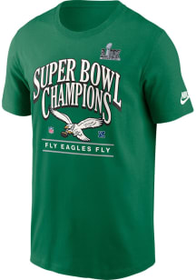 Nike Philadelphia Eagles Kelly Green Fly Eagles Fly Short Sleeve T Shirt