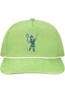 Tennis Sparty Skully Michigan State Spartans Mens Snapback - Green