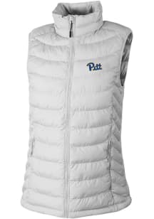 Womens Pitt Panthers White Columbia Powder Lite Vest