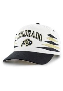 47 Colorado Buffaloes Diamond Cut Hitch Adjustable Hat - White