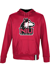ProSphere Northern Illinois Huskies Youth Red Solid Long Sleeve Hoodie