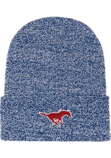 LogoFit SMU Mustangs Blue Bueller Mens Knit Hat