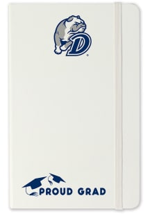 Drake Bulldogs Proud Grad team logo Notebook and Folder - White